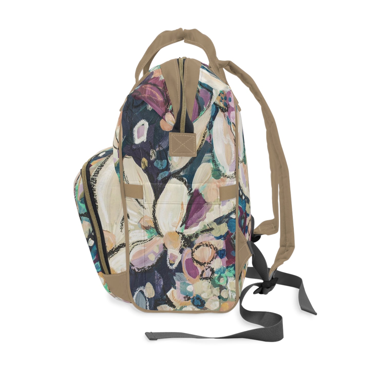 Flower Fix, Multifunctional Diaper Backpack