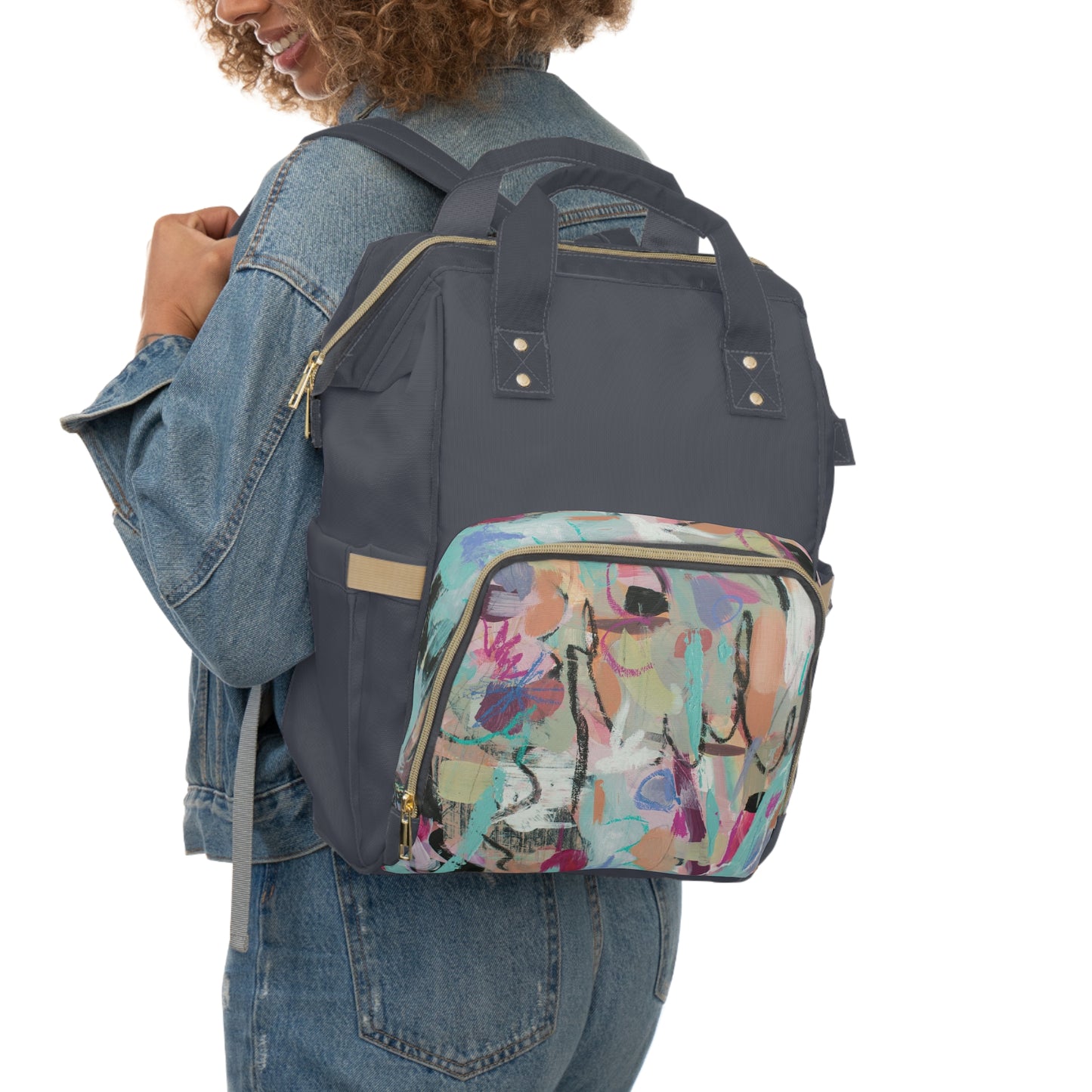 Enough Simple, Multifunctional Diaper Backpack