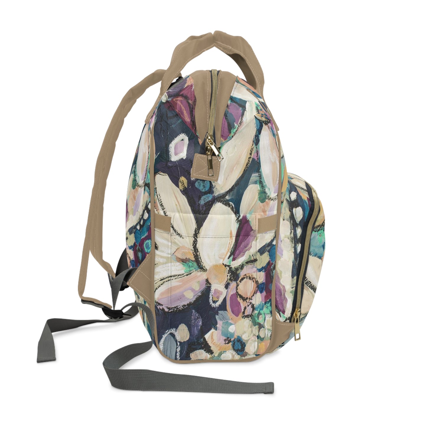 Flower Fix, Multifunctional Diaper Backpack