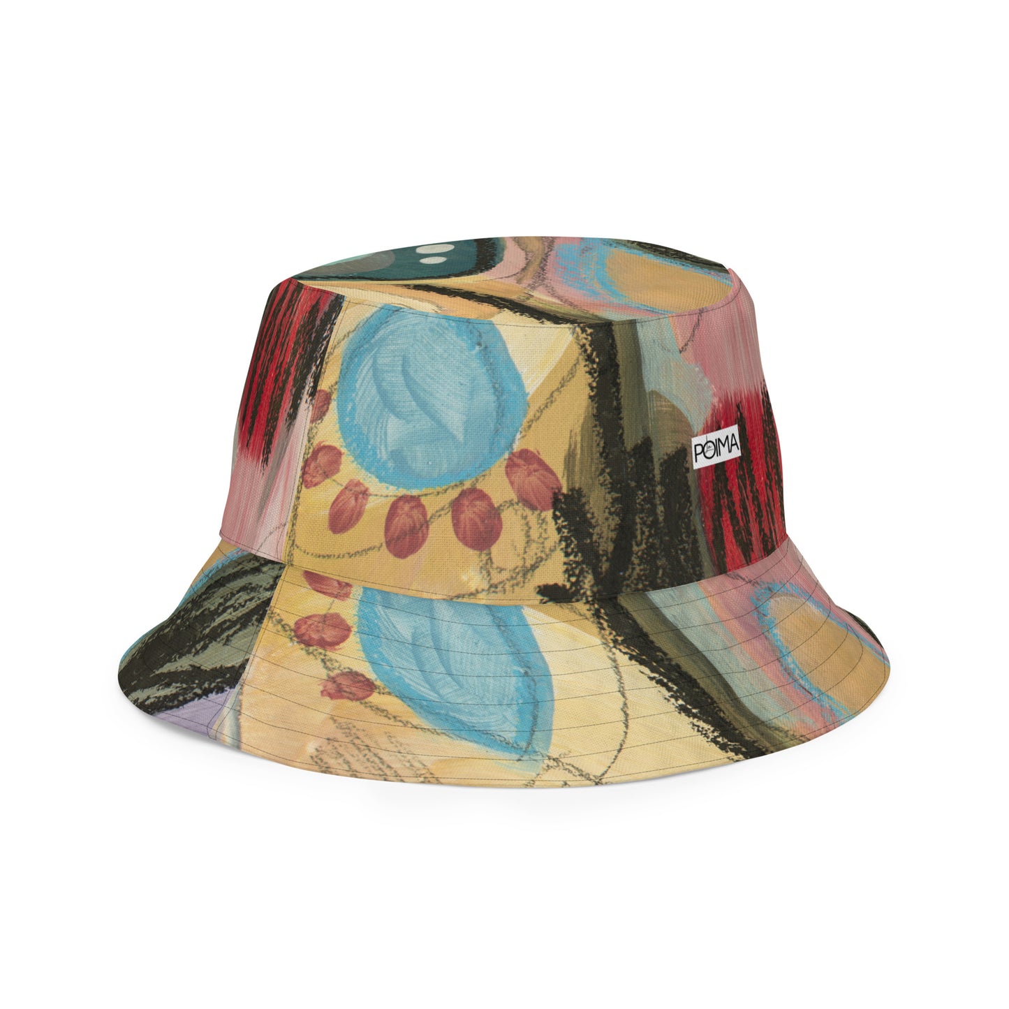 Red Dog/Late July Reversible bucket hat