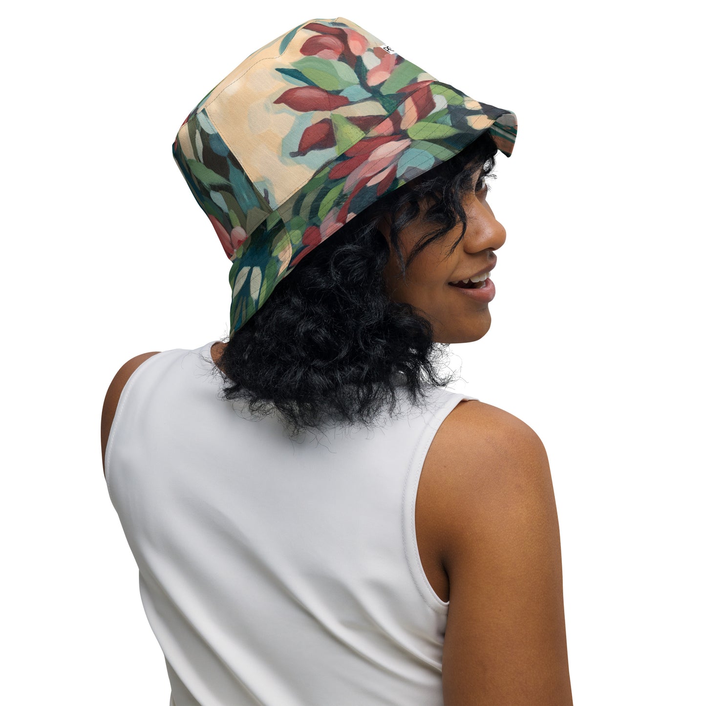 In Lieu of Flowers / Lovers Touch Reversible bucket hat
