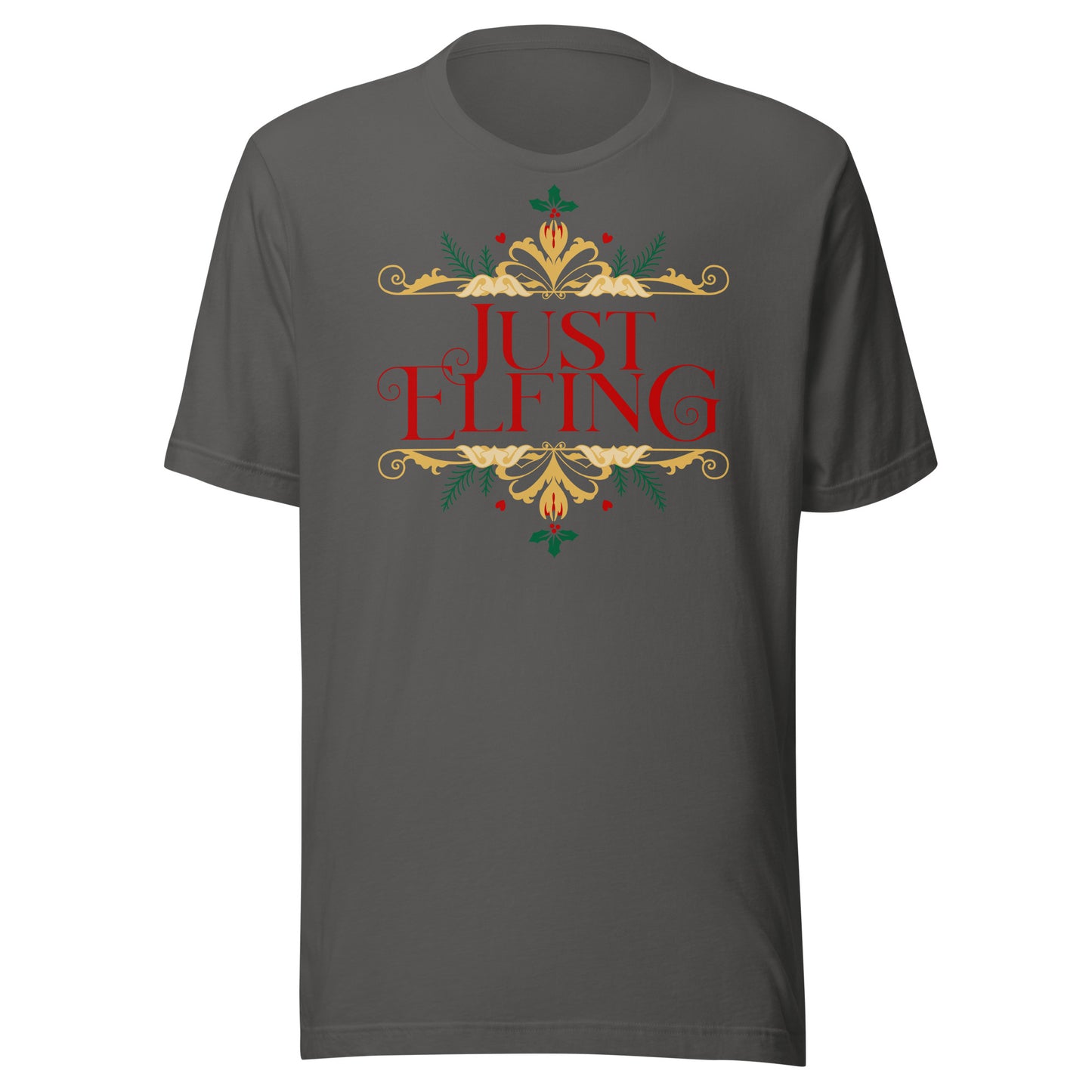 Just Elfing, Christmas t-shirt