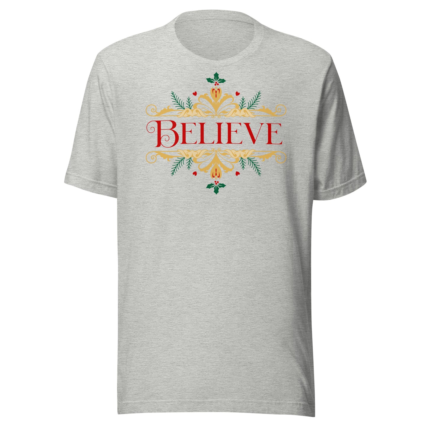 Believe Christmas t-shirt