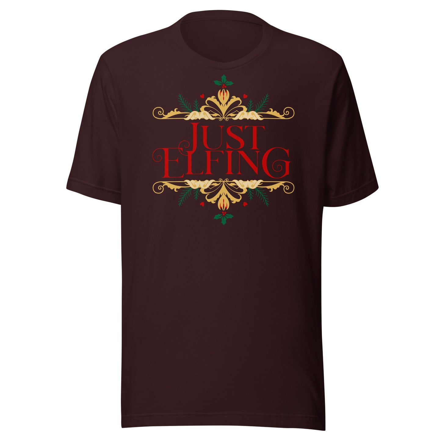 Just Elfing, Christmas t-shirt